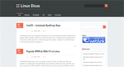 Desktop Screenshot of linuxdicas.com.br